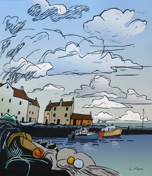 Image 4 from Paintings and prints for the cabins and public spaces in the new SAGA cruise ship, Spirit Of Adventure | Colin Moore